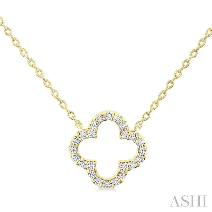 Clover Petite Diamond Fashion Pendant