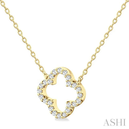 Clover Petite Diamond Fashion Pendant