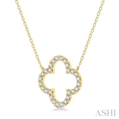 Clover Diamond Pendant