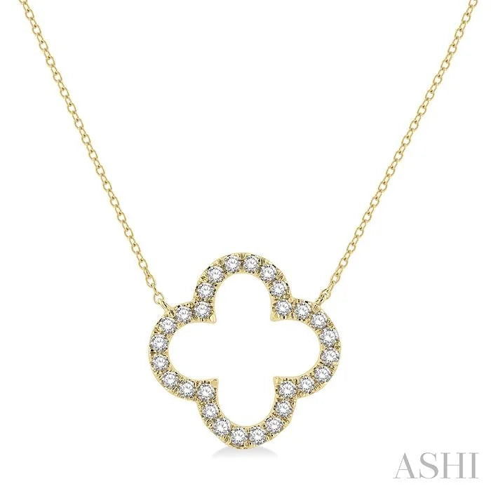 Clover Diamond Pendant