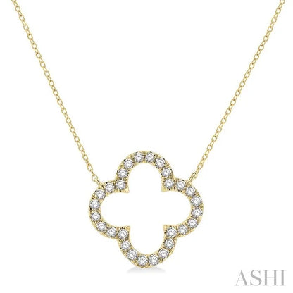 Clover Diamond Pendant