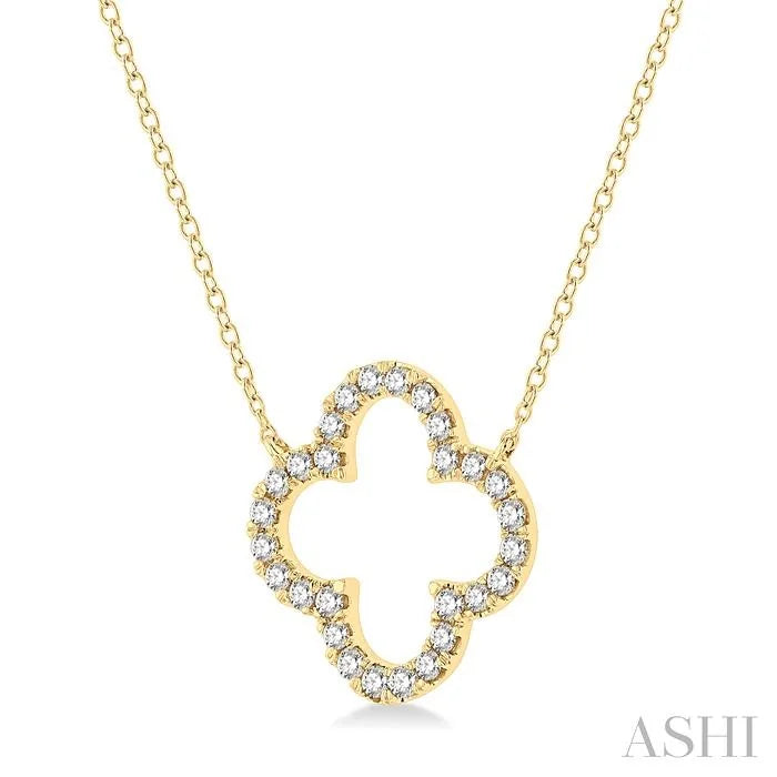 Clover Diamond Pendant