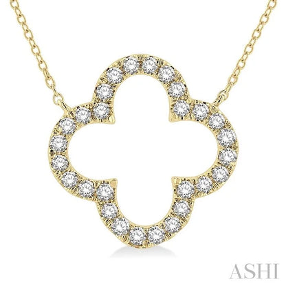 Clover Diamond Pendant