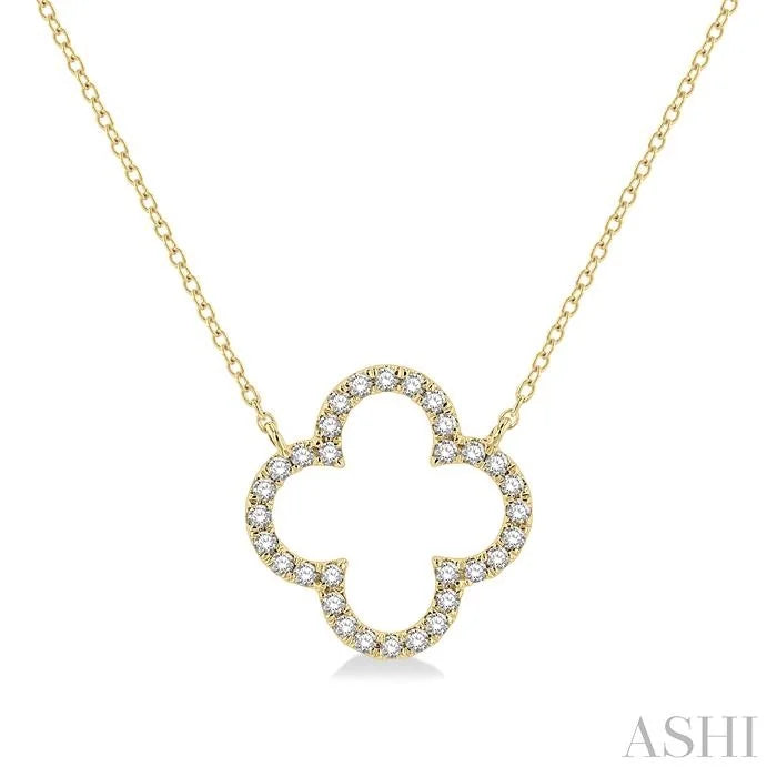 Clover Diamond Pendant