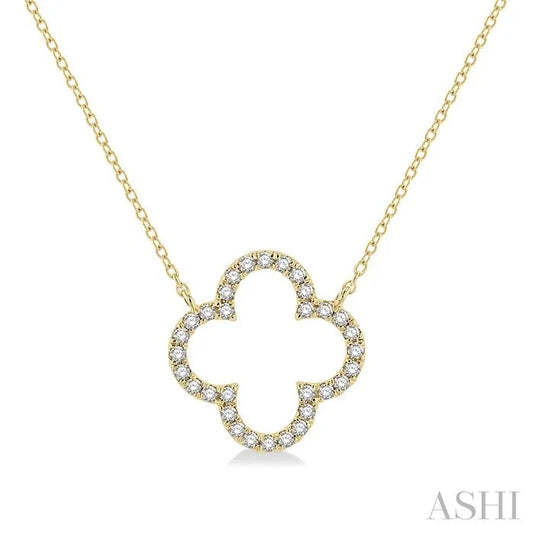 Clover Diamond Pendant