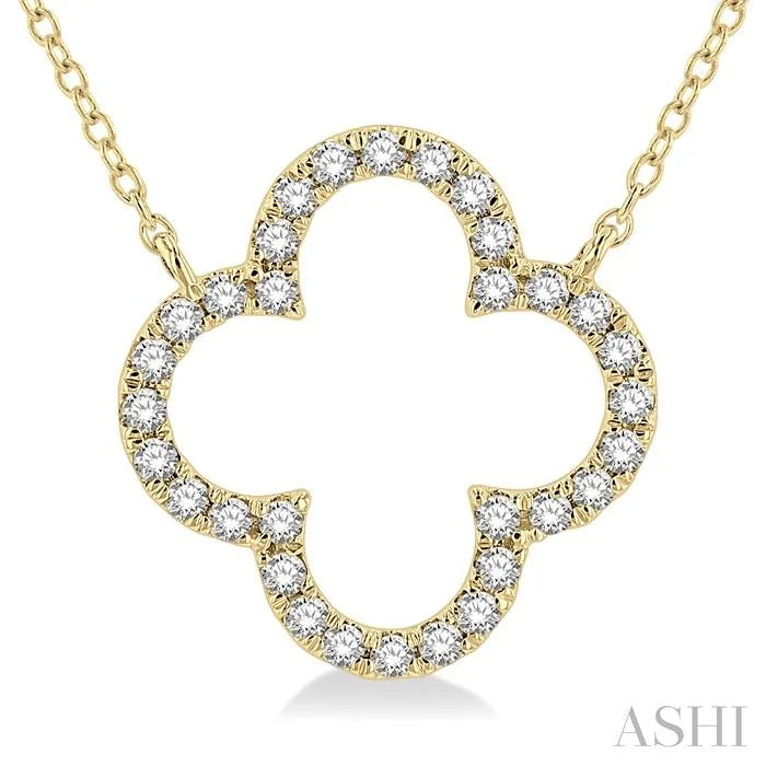 Clover Diamond Pendant