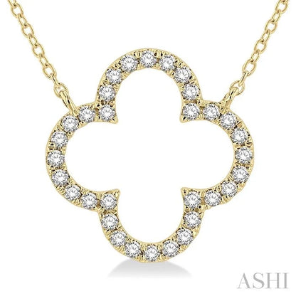 Clover Diamond Pendant