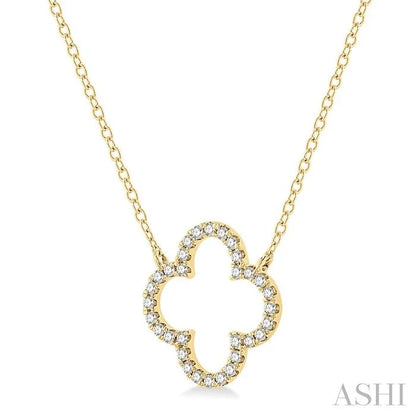 Clover Diamond Pendant