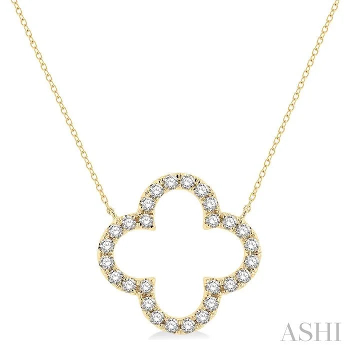 Clover Diamond Pendant