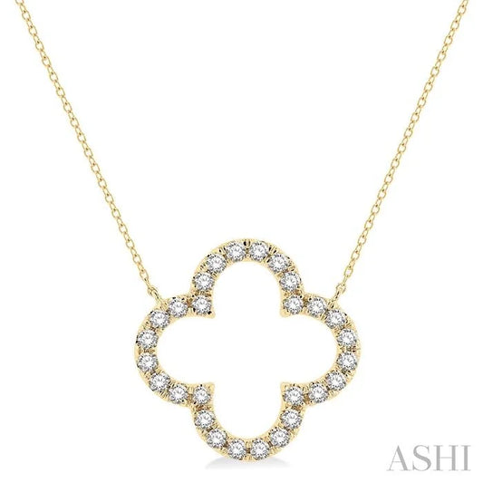 Clover Diamond Pendant