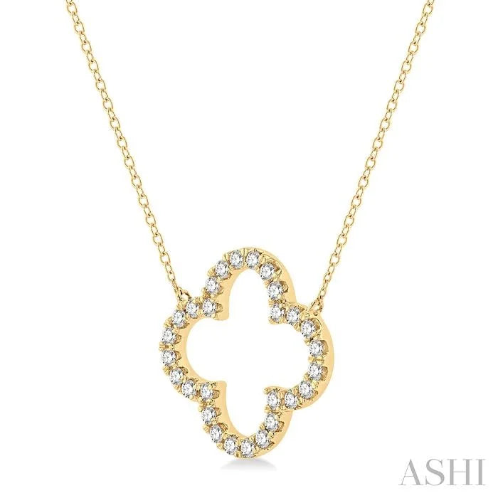 Clover Diamond Pendant