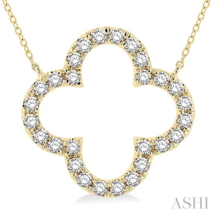Clover Diamond Pendant