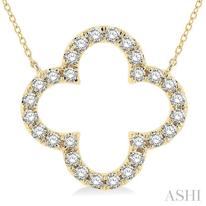 Clover Diamond Pendant