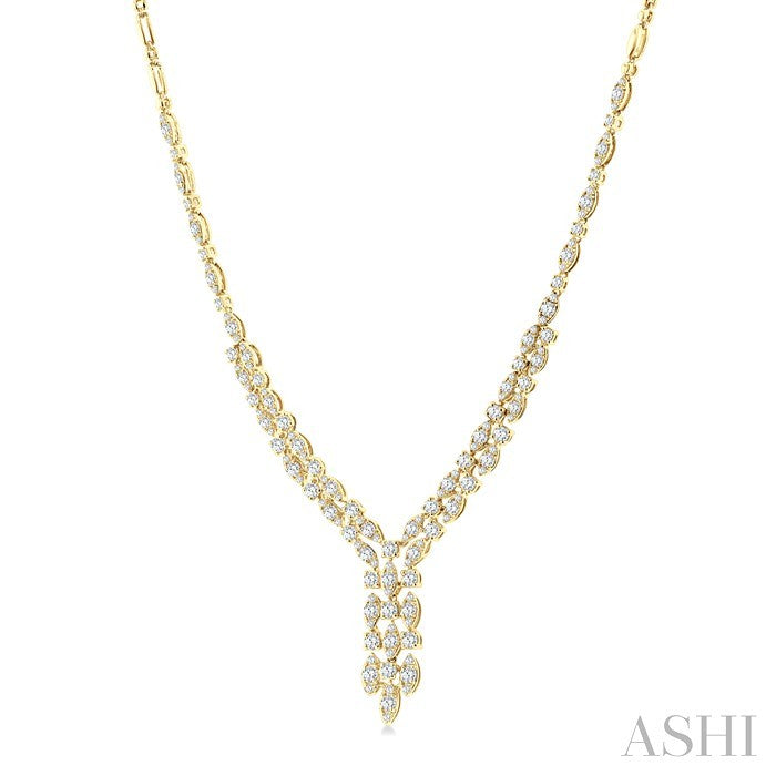 Diamond 'Y' Necklace
