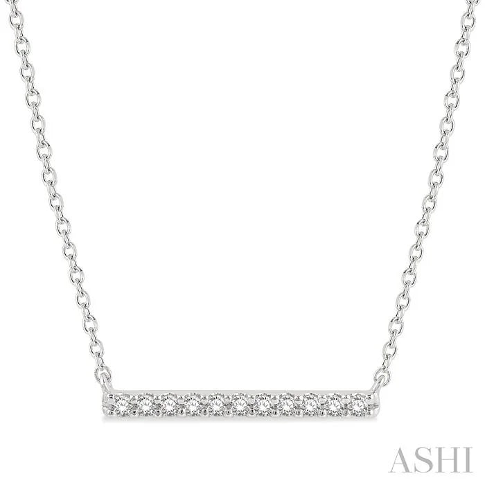 Bar Petite Diamond Fashion Necklace