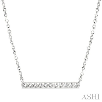 Bar Petite Diamond Fashion Necklace