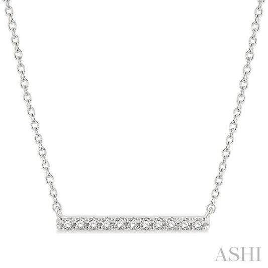 Bar Petite Diamond Fashion Necklace