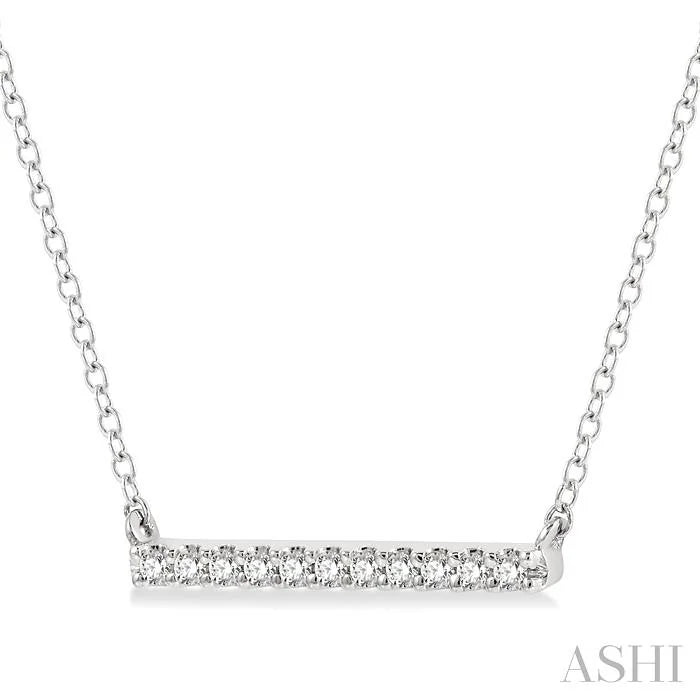 Bar Petite Diamond Fashion Necklace