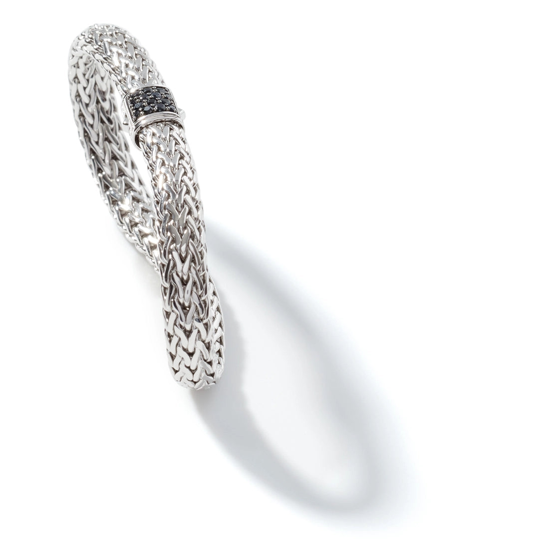 Icon Bracelet, Sterling Silver, Pave, 7.5MM
