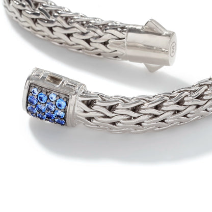 Icon Bracelet, Sterling Silver, Pave, 7.5MM