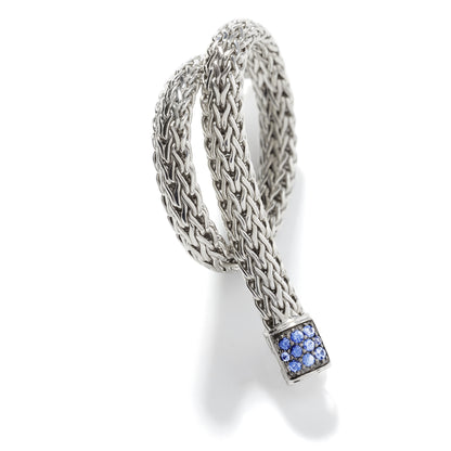 Icon Bracelet, Sterling Silver, Pave, 6.5MM