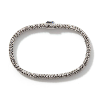 Icon Bracelet, Sterling Silver, Pave, 5MM