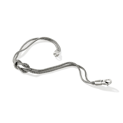 Love Knot Bracelet, Sterling Silver, 3.6MM