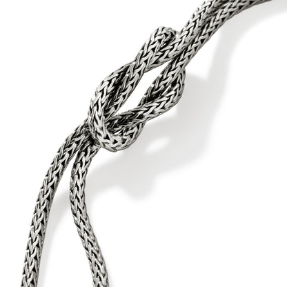 Love Knot Bracelet, Sterling Silver, 3.6MM