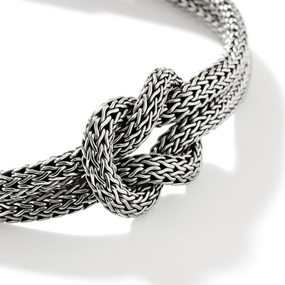 Love Knot Bracelet, Sterling Silver, 10MM