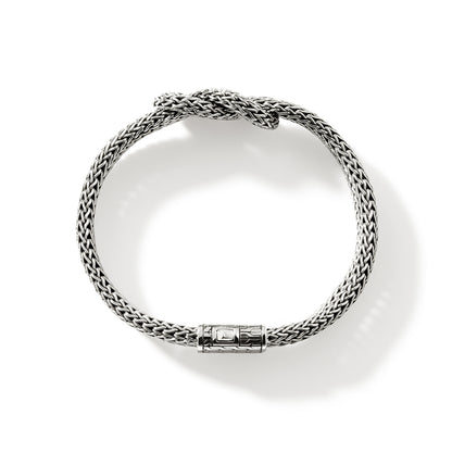 Love Knot Bracelet, Sterling Silver, 10MM
