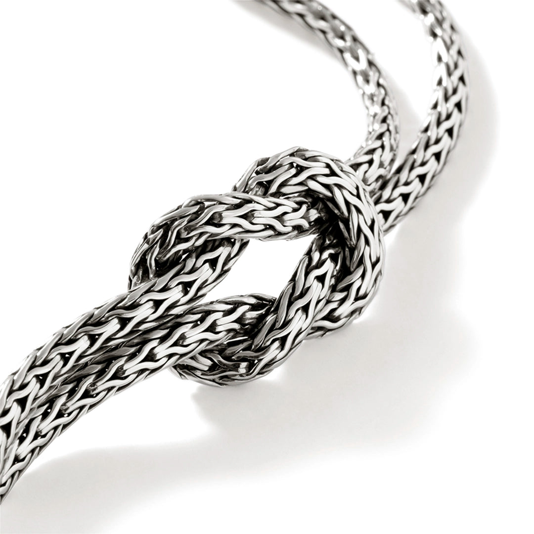Love Knot Bracelet, Sterling Silver, 7MM