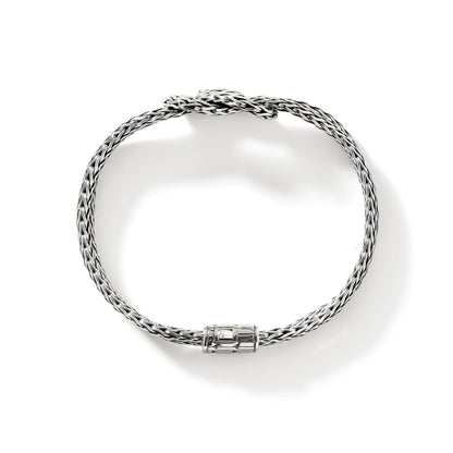 Love Knot Bracelet, Sterling Silver, 7MM