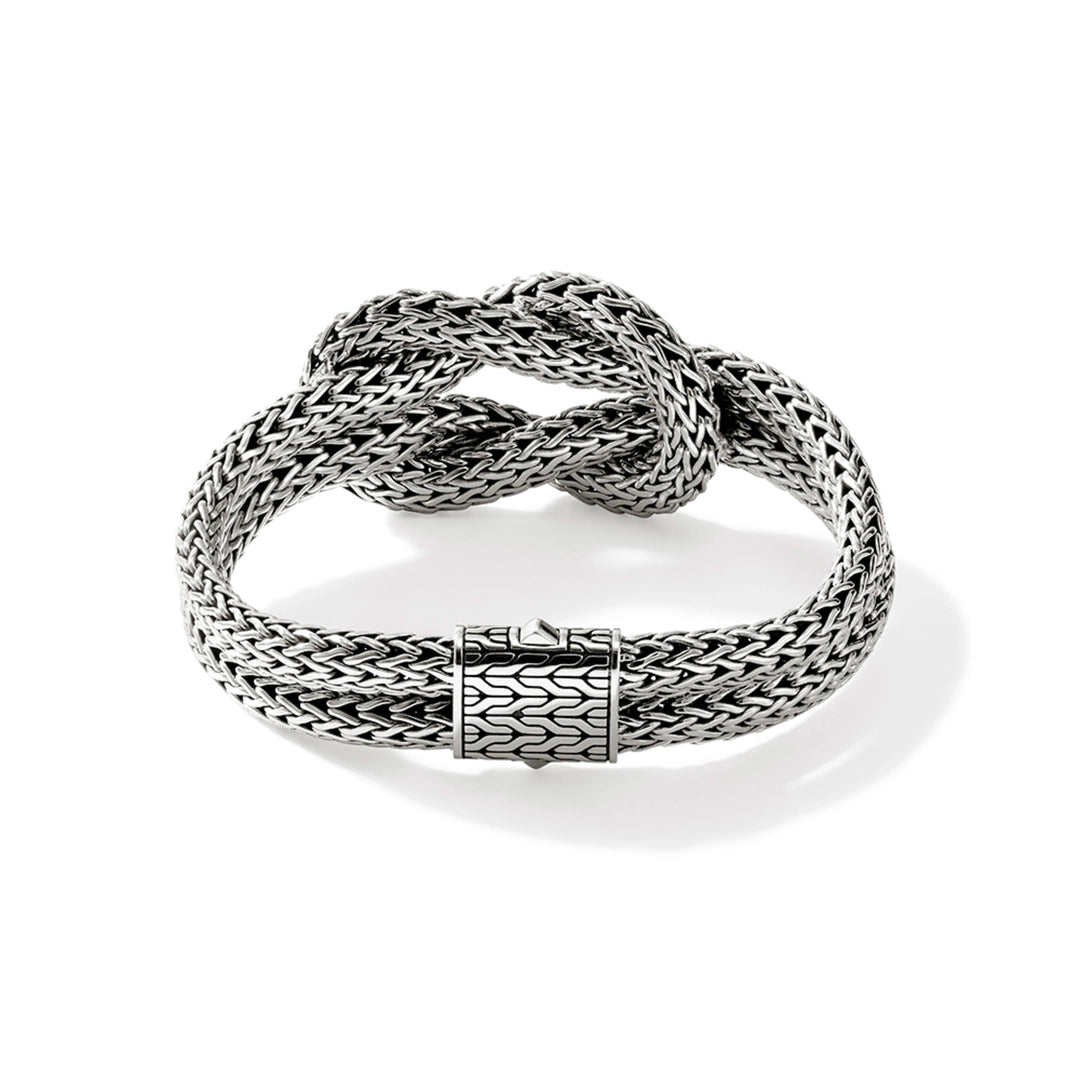 Love Knot Bracelet, Sterling Silver, 13MM