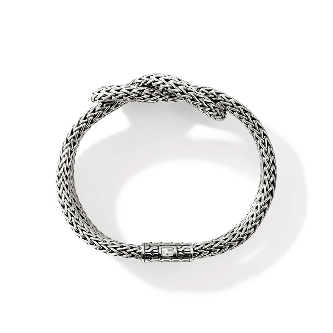 Love Knot Bracelet, Sterling Silver, 13MM