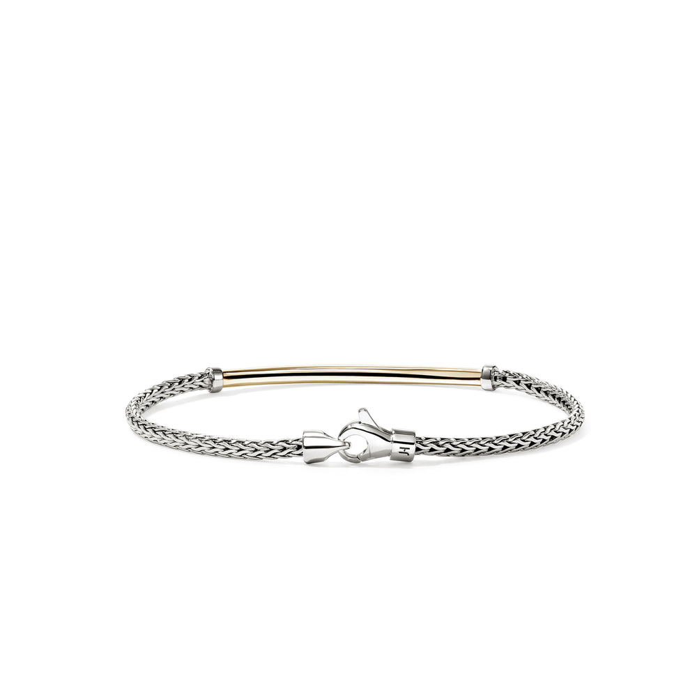 JH Essential Bracelet, Gold, Sterling Silver, 2.5MM