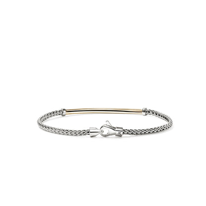 JH Essential Bracelet, Gold, Sterling Silver, 2.5MM