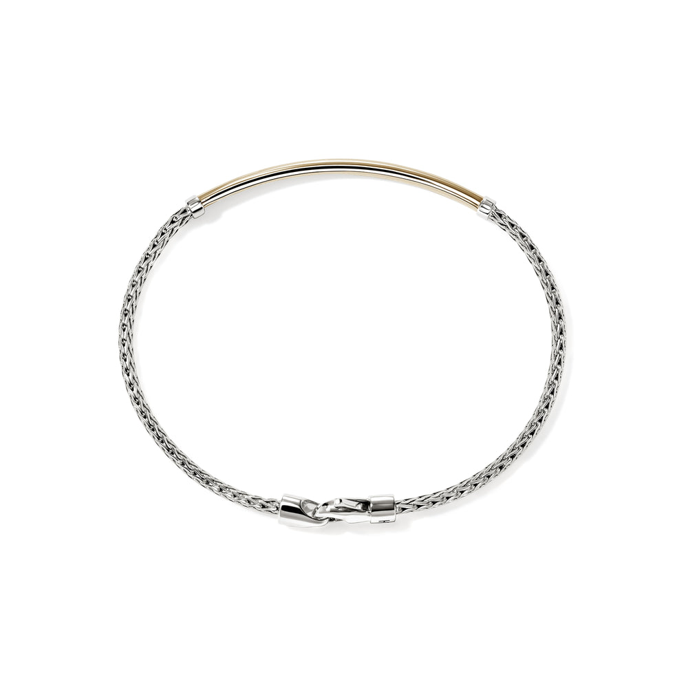 JH Essential Bracelet, Gold, Sterling Silver, 2.5MM