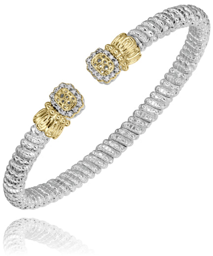 Vahan 14k Gold & Sterling Silver Diamond Bracelet