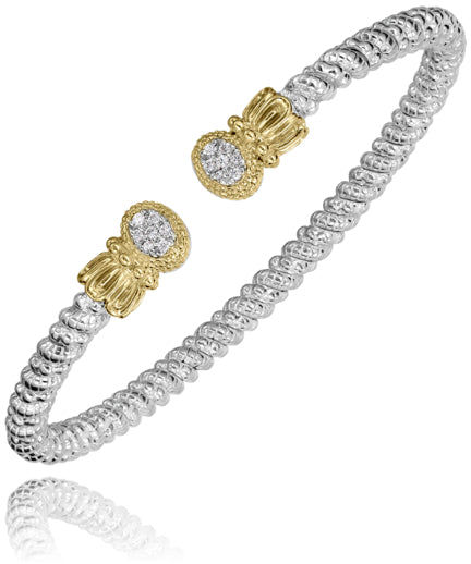 Vahan 14k Gold & Sterling Silver Diamond Bracelet