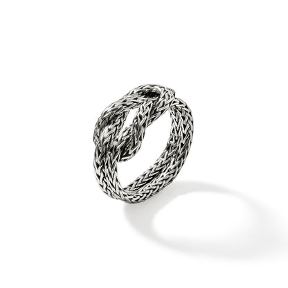 Love Knot Ring, Sterling Silver, 5MM