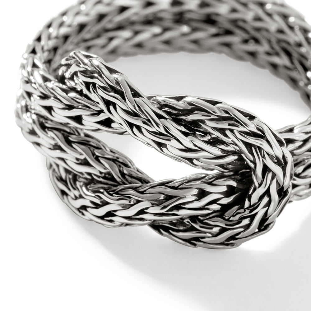 Love Knot Ring, Sterling Silver, 5MM