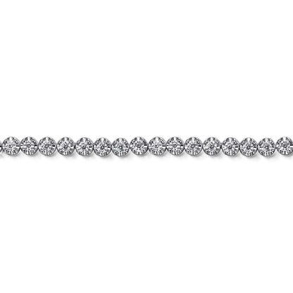 14K White Gold Diamond Tennis Bracelet