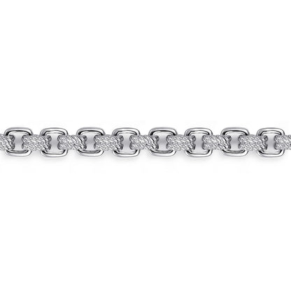 925 Sterling Silver Chain Bracelet