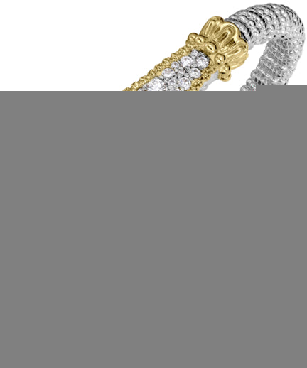 Vahan 14k Gold & Sterling Silver Amethyst Bracelet