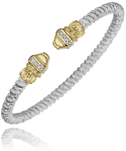 Vahan 14k Gold & Sterling Silver Diamond Bracelet