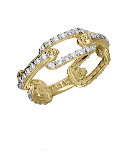 Vahan 14k Gold Diamond Ring