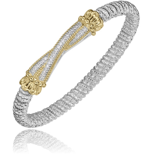 Vahan 14k Gold & Sterling Silver Diamond Bracelet