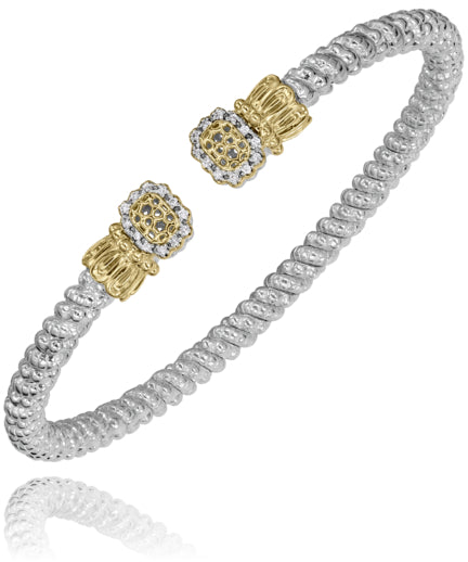 Vahan 14k Gold & Sterling Silver Diamond Bracelet