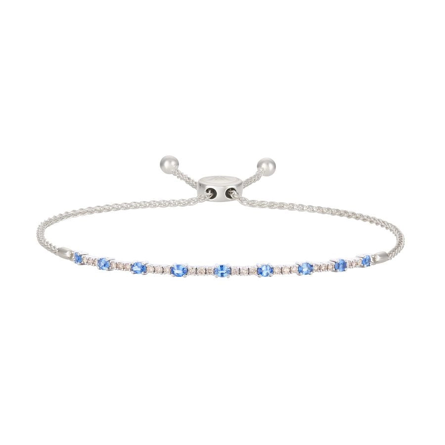 Le Vian® Bracelet featuring Blueberry Sapphire® and set in Vanilla Gold