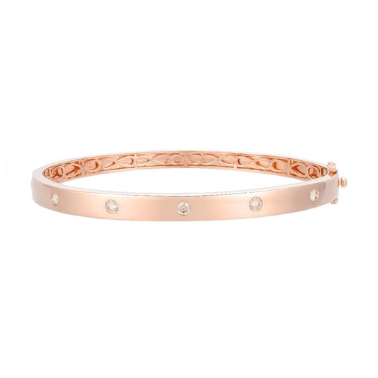 Le Vian® Bangle featuring 1/2 cts. Nude Diamonds™ set in 14K Strawberry Gold®